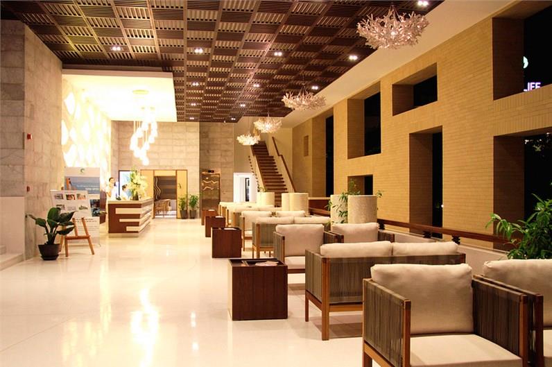 Phòng khách của The Cliff Resort & Residences